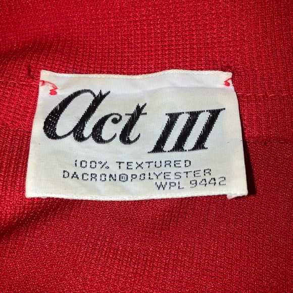 Vintage... 70’s Red Jacket - Picture 2 of 5